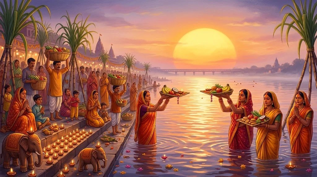 छठ पूजा विधि · Chhath Puja Vidhi