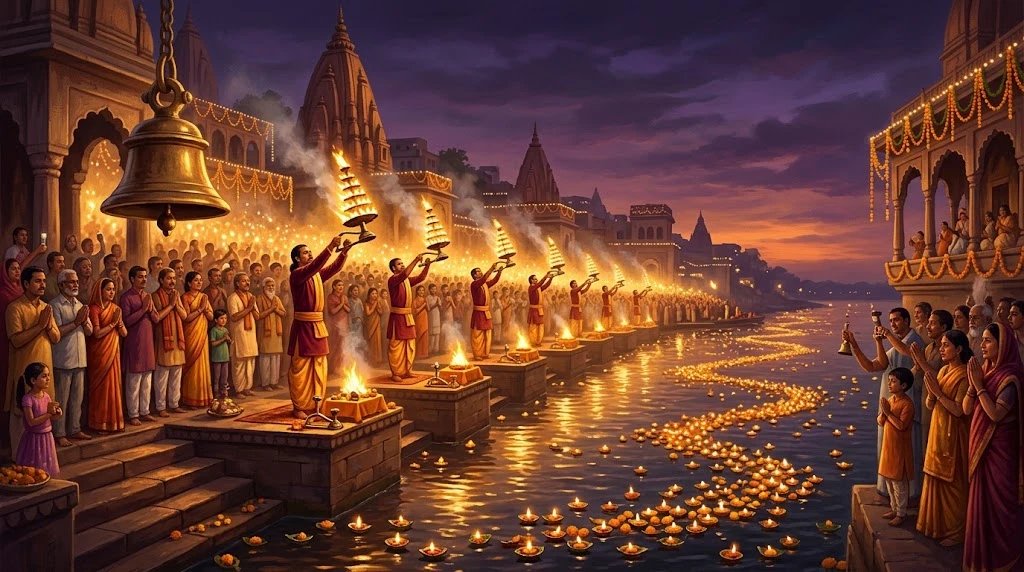 आरती श्री गंगा जी की · Ganga Aarti (Om Jai Gange Mata)